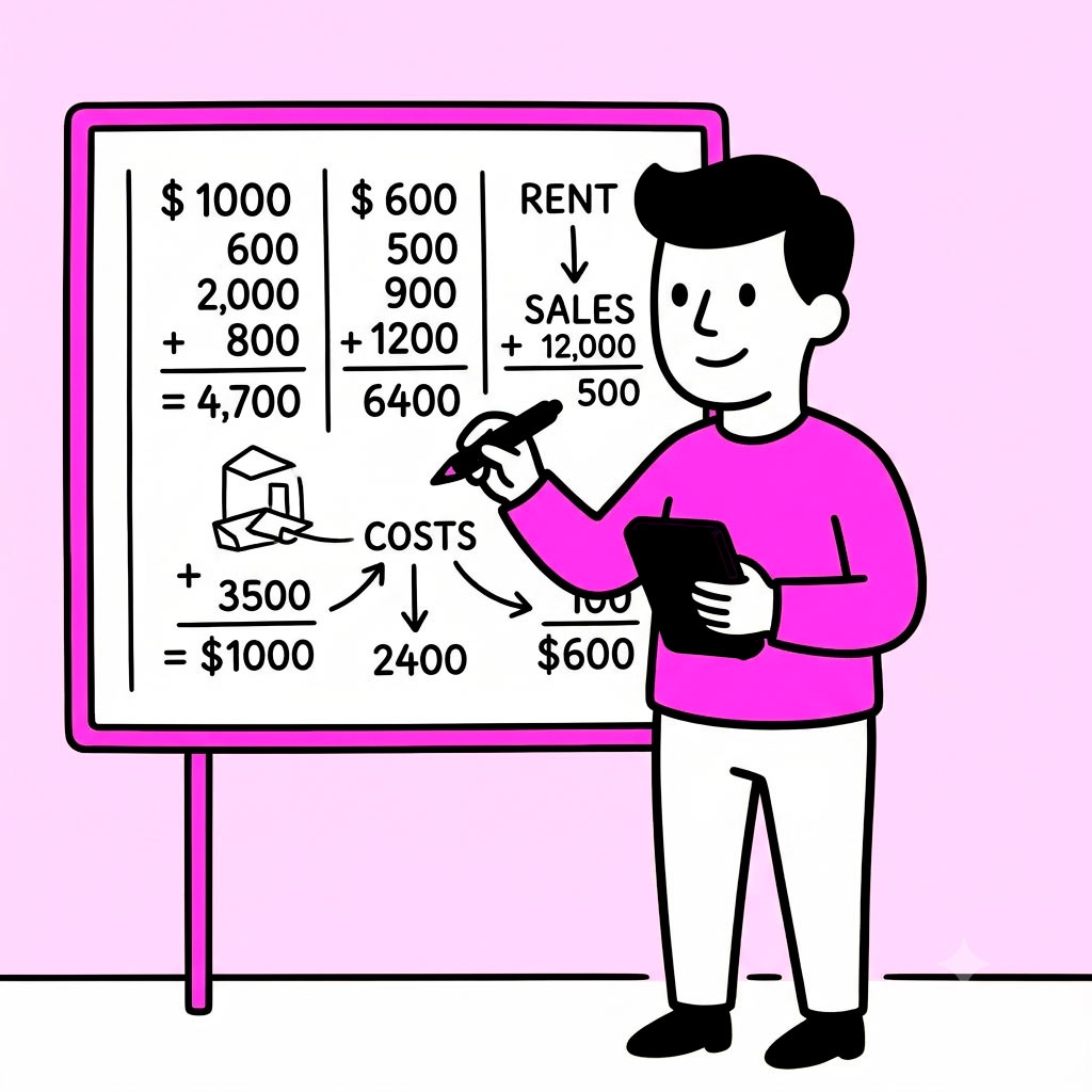 Profesional calculando los costes de un proyecto WooCommerce