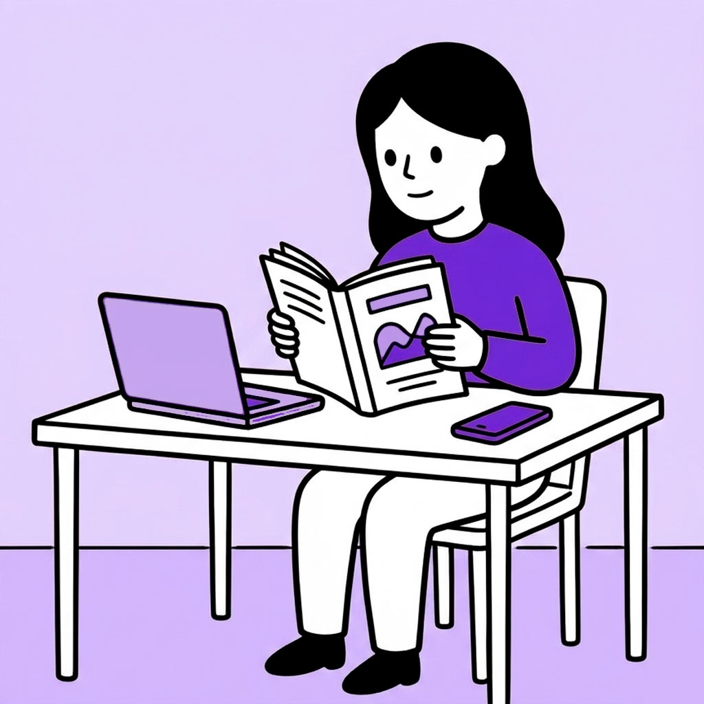 Profesional estudiando buenas prácticas de diseño web orientado a la conversión