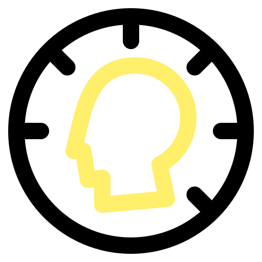 Icono de una cabeza dentro de una diana, representando la definición del cliente ideal antes de crear un sistema de captación.