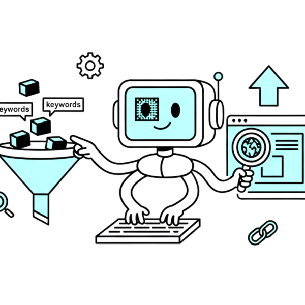 un agente de ia haciendo seo para posicionarse en resultados de inteligencias artificiales