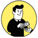 Ilustración de una persona entregando dinero, representando inversión en Ads, SEO o redes sin saber qué canales generan retorno.