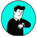 Ilustración de una persona mirando el reloj, representando campañas de Google Ads que consumen presupuesto sin generar retorno claro.